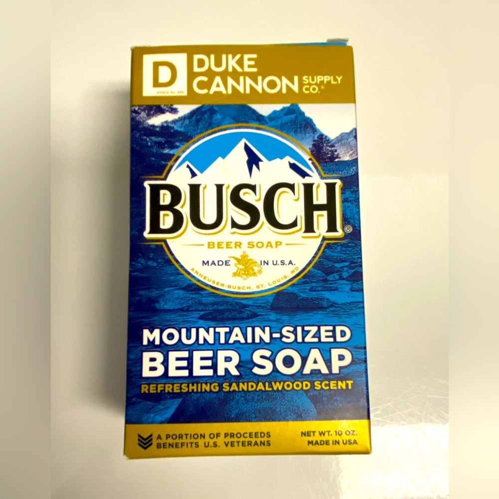 Duke Cannon Men’s Bar Soap 🧼